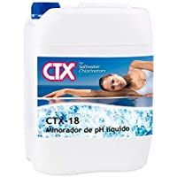 CTX-18 Minorador pH líquido para Piscinas con electroclorador 10 Lt.